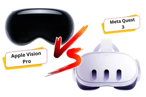 Meta Quest 3 and Apple Vision Pro comparision